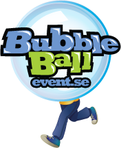 bubble football för barn